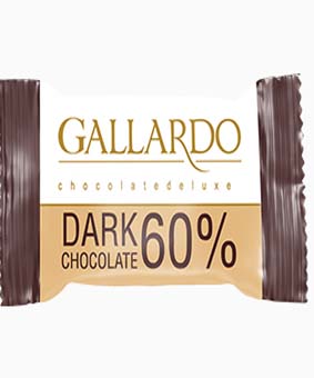 شکلات تلخ گالاردو فرمند 60%- 42گرمی